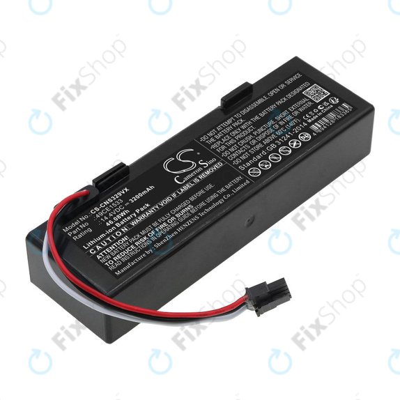 Bateria do ETA Navaggio 2228, Cecotec Conga 3290, 3490, 3890, 3200mAh, Li-Ion, 14.4V, 49CE1533, HQ