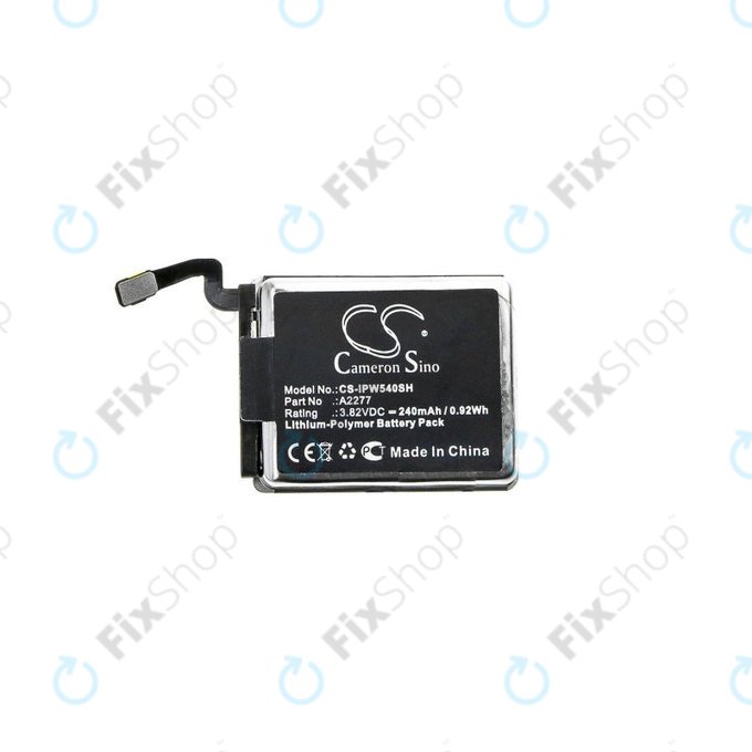 Bateria dla Apple Watch 5 40 mm, 240mAh, Li-Pol, 3.82 V, A2277, HQ