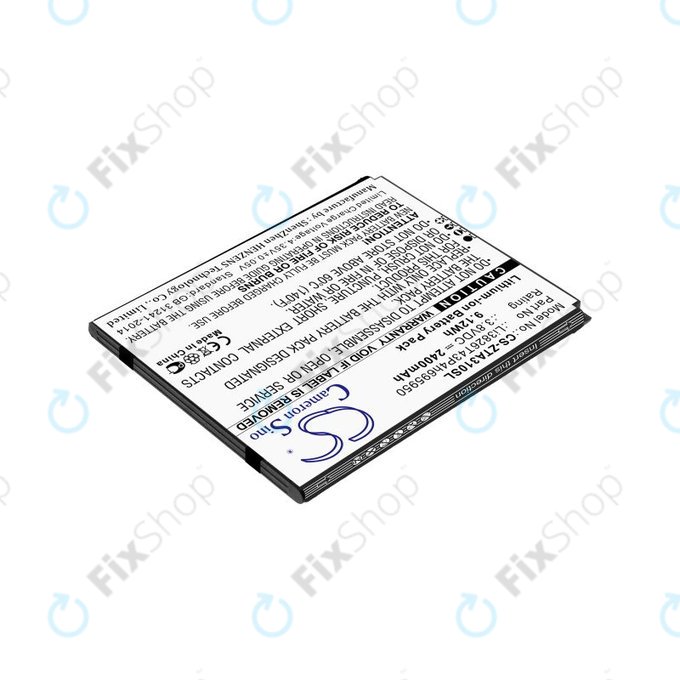 Bateria do ZTE Blade A3, A5, Optus X Power 2, 2400mAh, Li-Ion, 3.8V, Li3826T43P4h695950, HQ