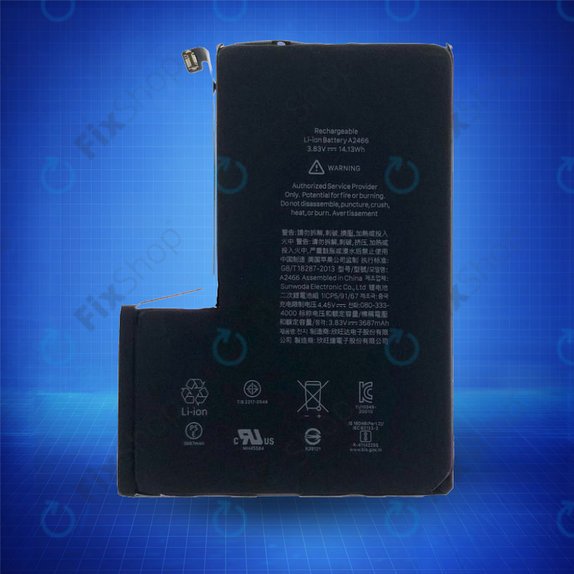 Bateria dla iPhone 12 Pro Max, 3687mAh, A2466, Service Pack