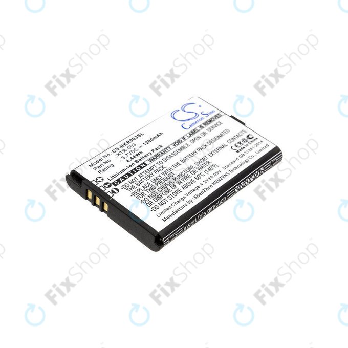 Bateria do Nintendo New 3DS, 1200mAh, Li-Ion, 3.7V, KTR-003, HQ