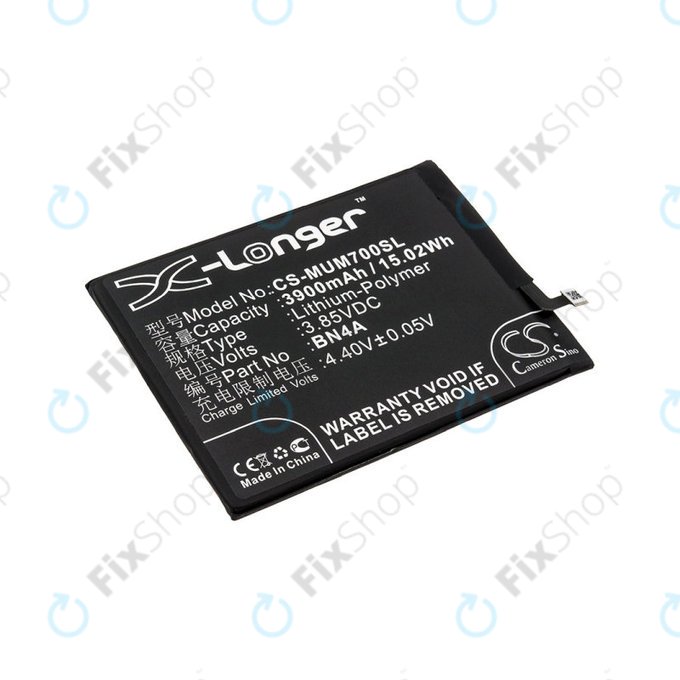 Bateria dla Xiaomi Redmi Note 7, 3900mAh, Li-Pol, 3.85 V, BN4A, HQ