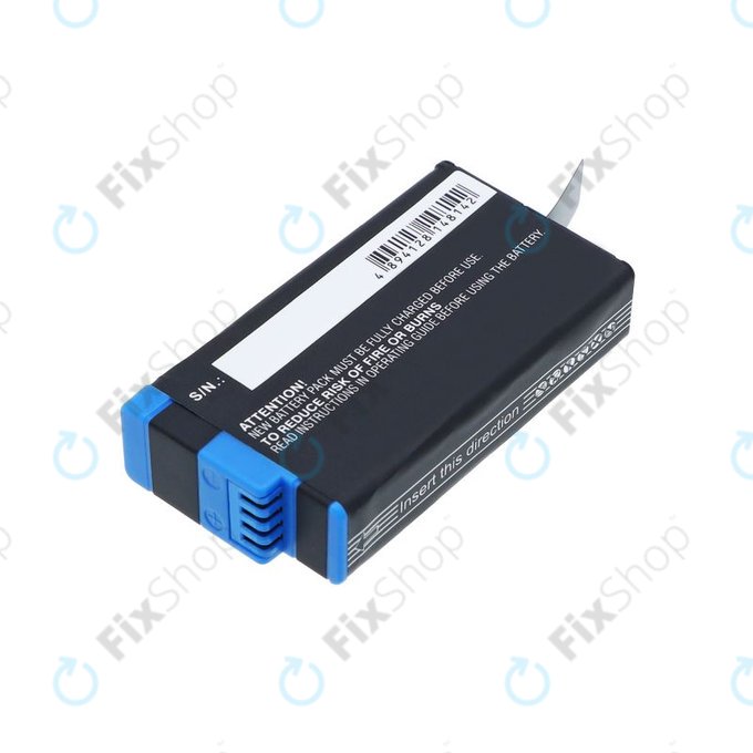 Bateria do GoPro Max, Max 360, Acbat-001, 1400mAh, Li-Ion, 3.85V, SPCC1B, HQ