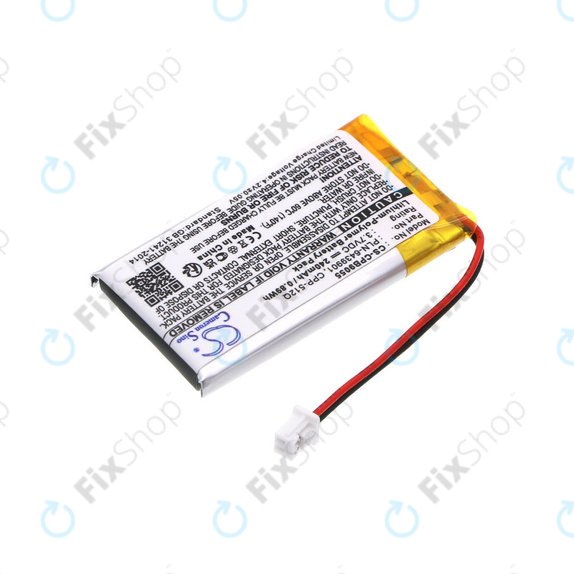 Bateria do Plantronics, Avaya, 240mAh, Li-Pol, 3.7V, 65358-01, HQ