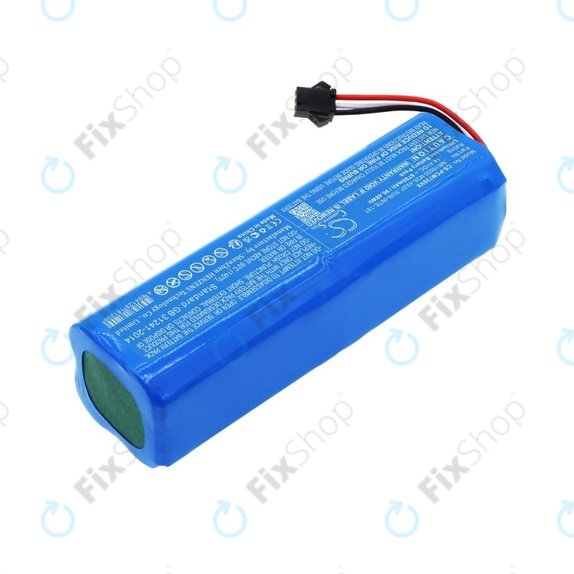 Bateria do Xiaomi EVA, EVE Plus, Viomi S9, Lenovo T1 Pro, Lydsto R1, R1 Pro, S1, S1 Pro, NR18650 M26-4S2P, SUN-INTE-181, H18650CH-4S2P, Li-Ion, 14,4V 6700mAh, HQ