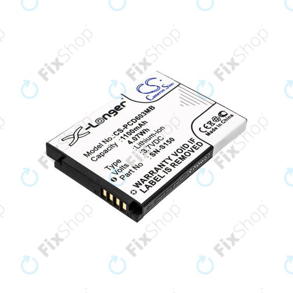 Bateria do Philips SCD 603, 1100mAh, Li-ion, 3.7V, SN-S150, HQ