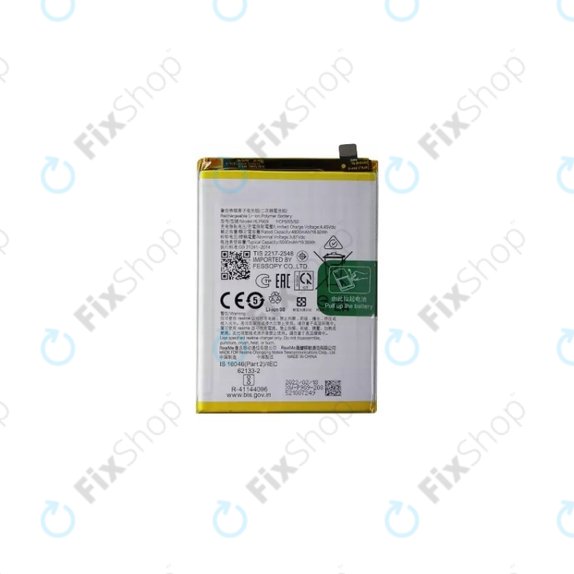 Bateria do Realme 9, BLP883, 5000mAh