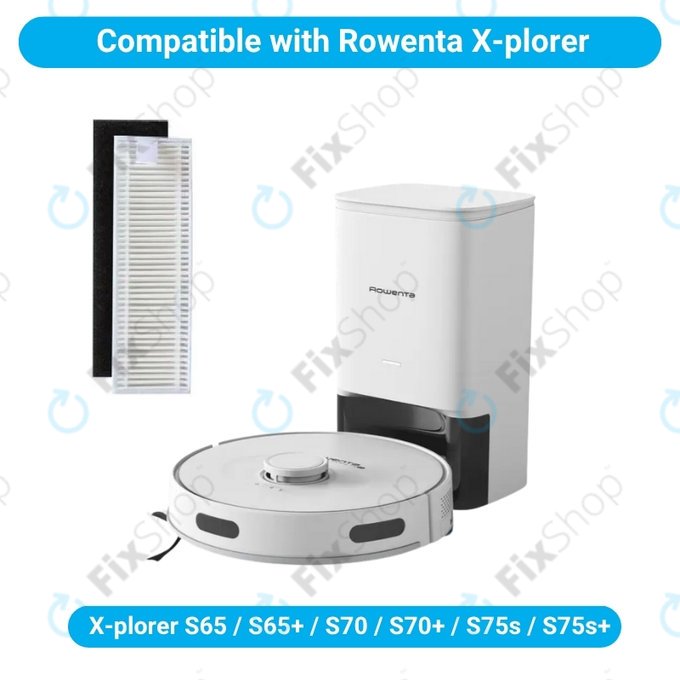 Filtr HEPA do Rowenta X-plorer S65, S65+, S70, S70+, S75s, S75s+