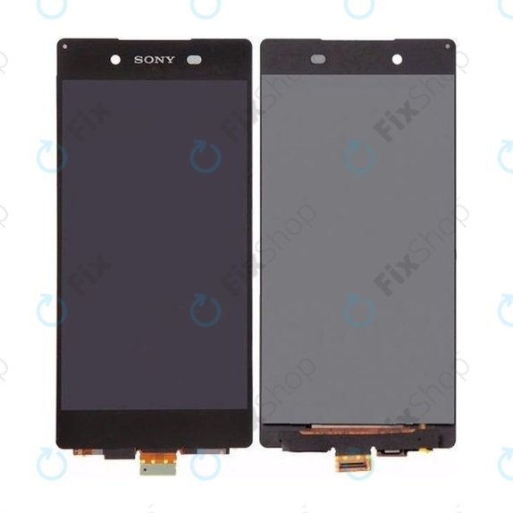 Wyświetlacz do Sony Xperia Z3 Plus E6553, Ekran dotykowy bez ramki, Czarny, Black, TFT