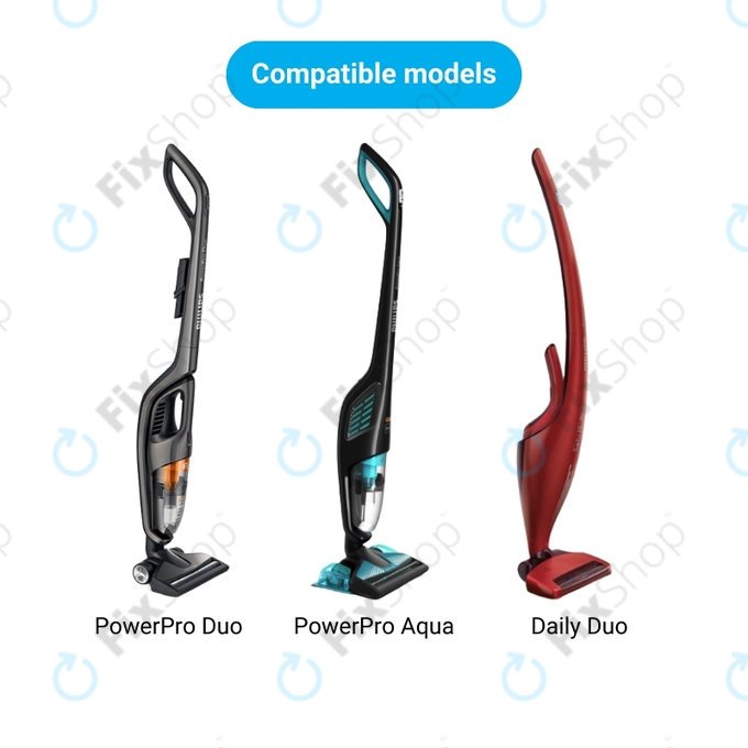Bateria do Philips PowerPro Duo FC6163, FC6164, FC6167, FC6168, FC6169, FC6171, PowerPro Aqua FC6404, FC6405, Daily Duo FC6161, 69-2008-009-223, Li-Ion, 18V 2000mAh, HQ