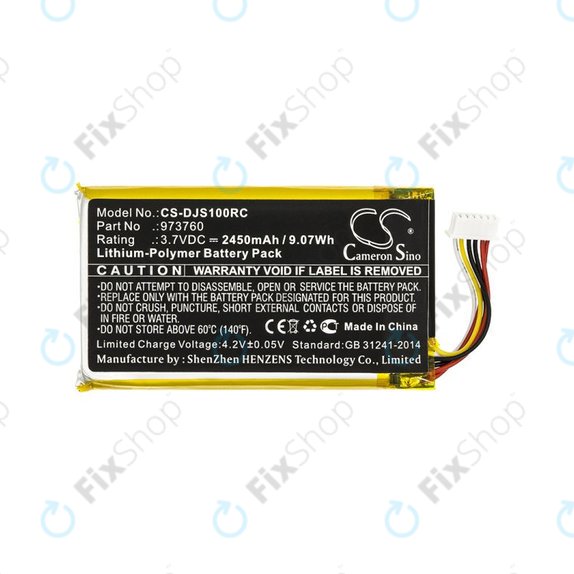 Bateria do DJI Mavic Pro, Air, Spark, 2450mAh, Li-Pol, 3.7V, 973760, HQ