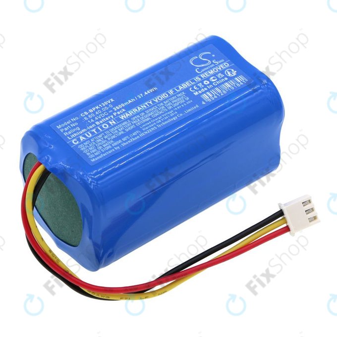 Bateria do Evolveo RoboTrex H9, Midea M4, Blaupunkt XPOWER+, 2600mAh, Li-Ion, 14.4V, 6.60.40.05-0, HQ