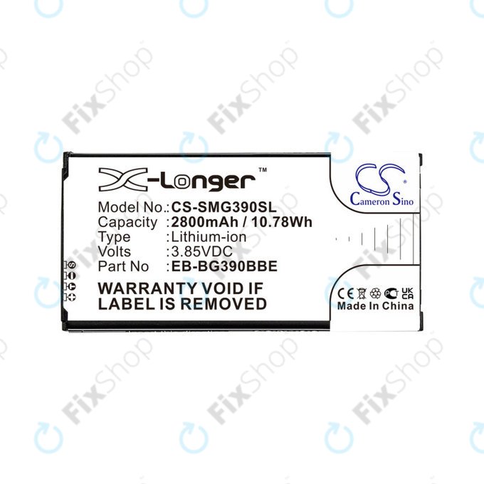 Bateria do Samsung Galaxy Xcover 4, 4S, 2800mAh, Li-Ion, 3.85V, EB-BG390BBE, HQ