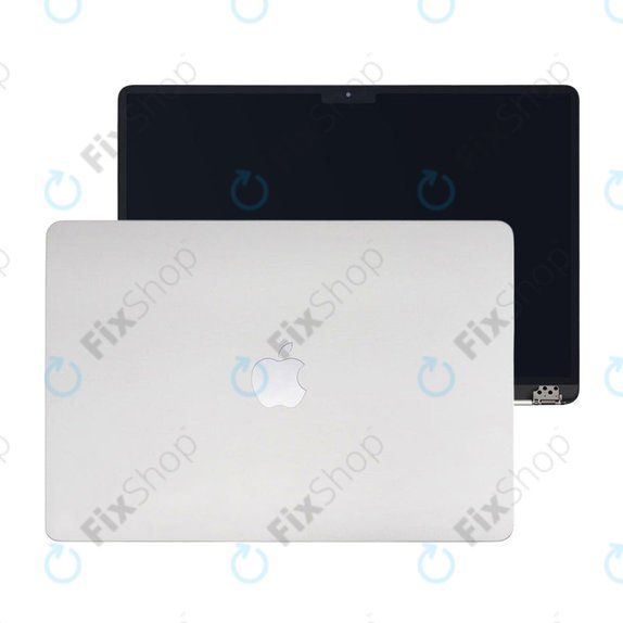 Wyświetlacz LCD do MacBook Air 15", A3114 (2024), z przednim szkłem i pokrywą, Silver, 661-40256, Genuine Apple