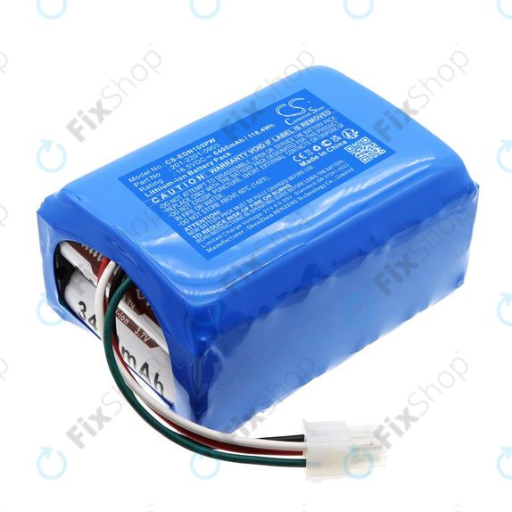 Bateria do Ecovacs BAIZE, G1-800, GX-600, GOAT G1, 6400mAh, Li-Ion, 18.5V, 201-2201-0903, HQ