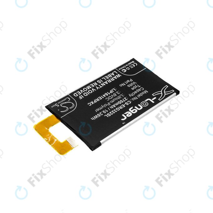 Bateria dla Sony Xperia XA1 Ultra G3221, 2700mAh, Li-Pol, 3.8 V, LIP1641ERPXC, HQ