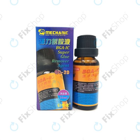 Środek do usuwania kleju, 20ml, Mechanic QC-20