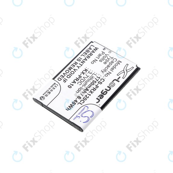 Bateria do Panasonic KX-PRX110, 120, 150, 1750mAh, Li-Ion, 3.7V, KX-PRA10, HQ