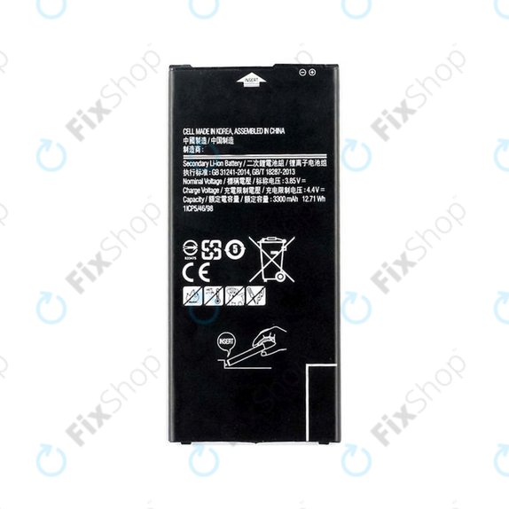 Bateria do Samsung J4 Plus (2018), J6 Plus J610F (2018), EB-BG610ABE, 3300mAh