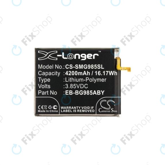 Bateria do Samsung S20 Plus G985F, EB-BG985ABY, 4200mAh, HQ