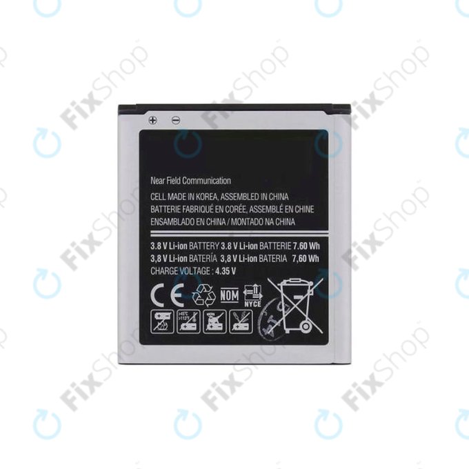 Bateria do Samsung Ace 4, Ace Style, S4 Mini, S4 Mini Plus, EB-BG357BBE, B500AE, 1900mAh