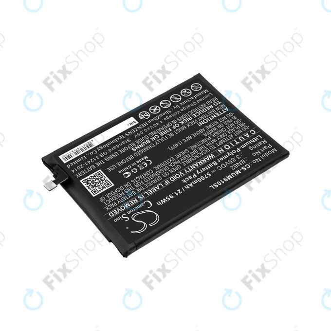 Bateria dla Poco M3, Redmi Note 9 4G, 5700mAh, Li-Pol, 3.85 V, BN62, HQ