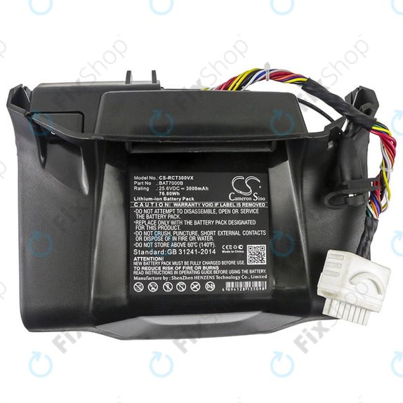 Bateria do Robomow City MC300, 400, 500, 800, 1000, 1200, 3000mAh, Li-Ion, 25.6V, BAT7000B, HQ