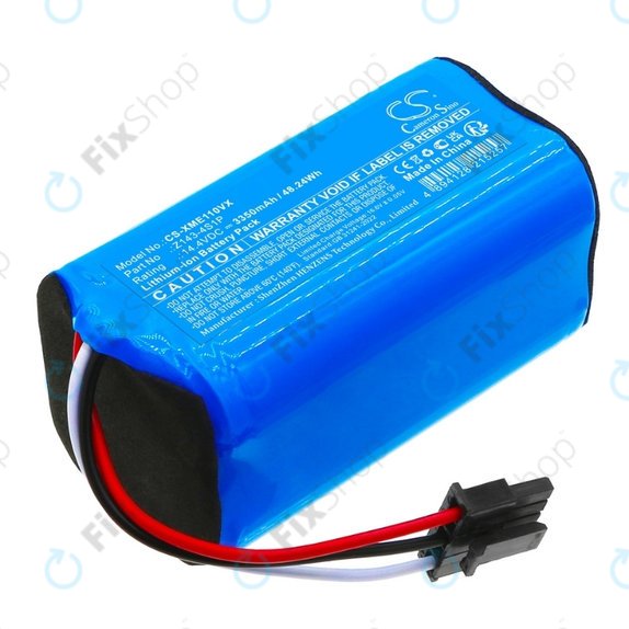 Bateria do Xiaomi Robot Vacuum E5, E10, E10C, Z143-4S1P 14.4V, Li-Ion, 3350mAh, HQ