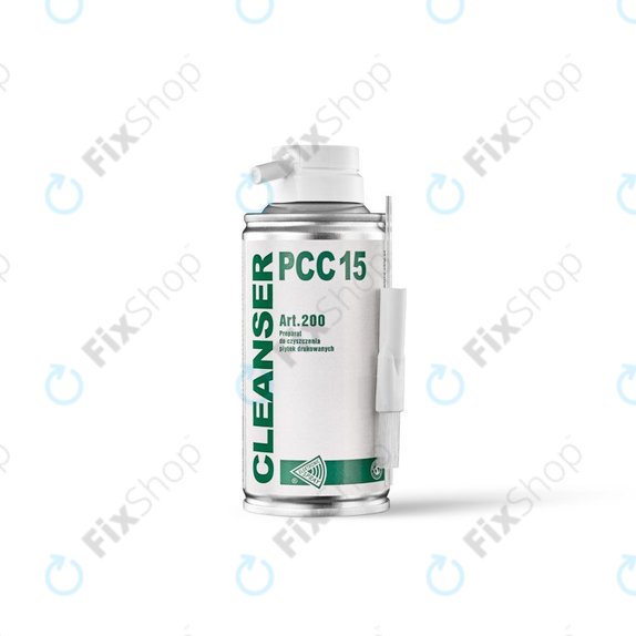Profesjonalny czyścik PCB PCC15, 150 ml, spray ze szczotką