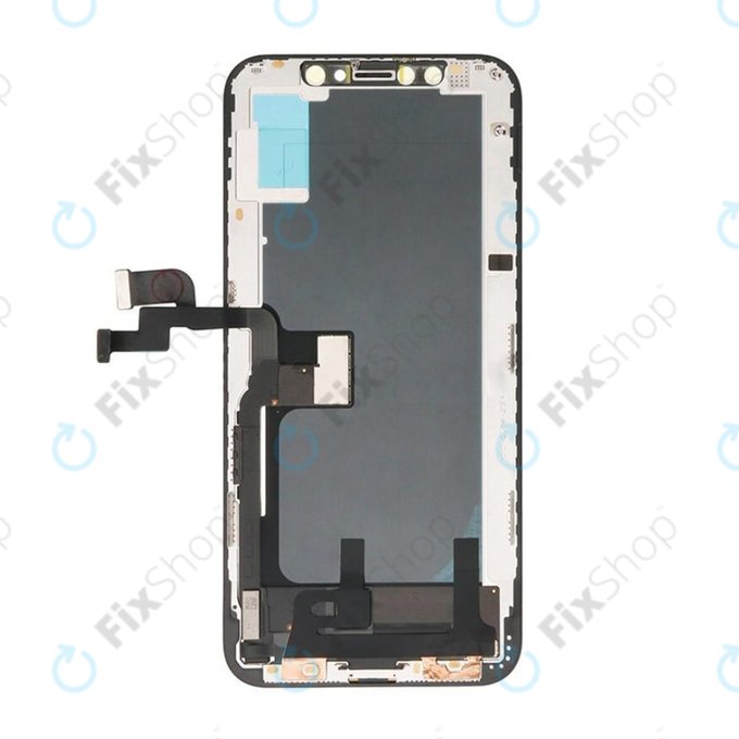 Wyświetlacz dla iPhone XS, Ekran dotykowy z ramką, Refurbished