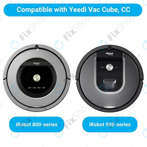 Zestaw części zamiennych do iRobot Roomba 800, 900-series (1 para szczotek głównych, 2x Filtr, 2x Szczotka boczna)