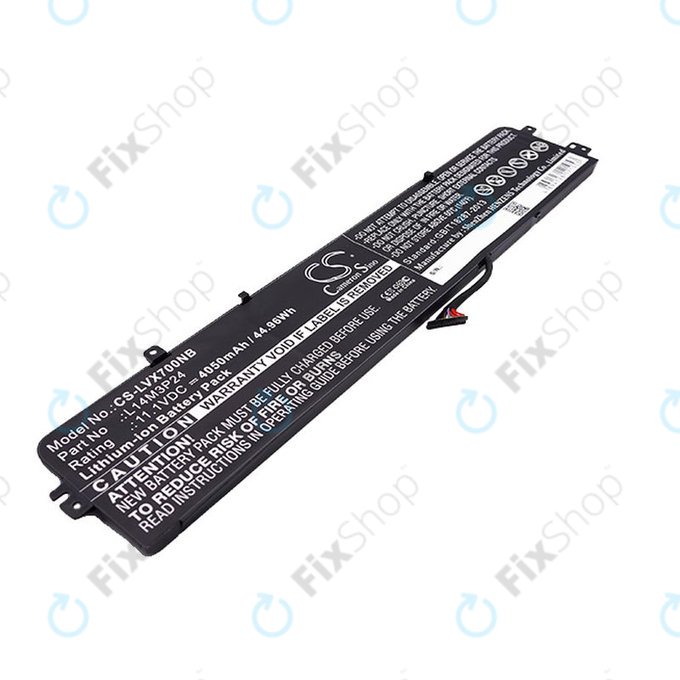 Bateria do Lenovo Ideapad 700, Legion Y520, R720, 4050mAh, Li-Ion, 11.1V, L14M3P24, HQ