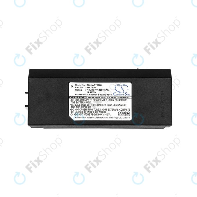 Bateria do Hiab XS Drive, 2000mAh, Ni-MH, 7.2V, HIA7220, HQ