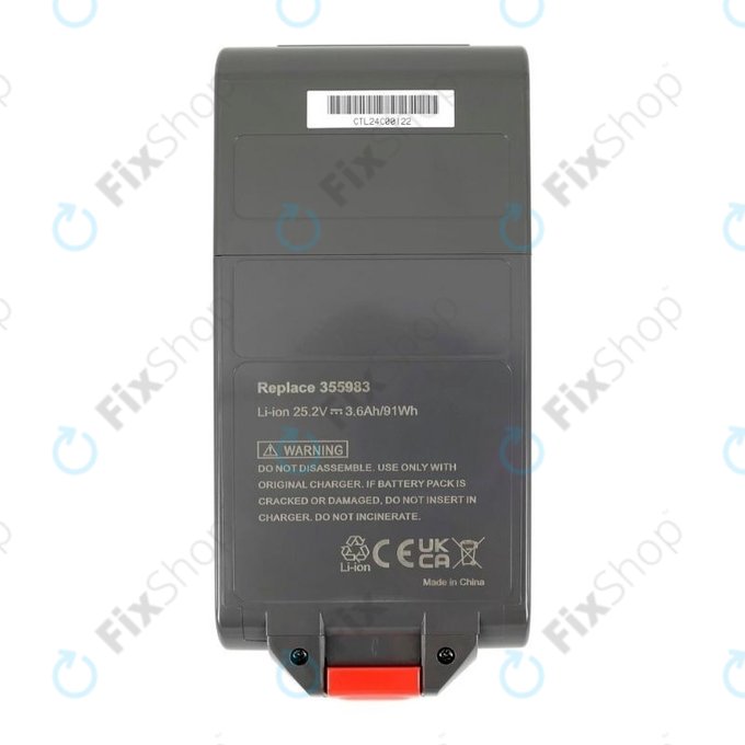 Bateria do Dyson V11, SV15, SV18, 970938-01, Li-Ion, 25,2V 3600mAh