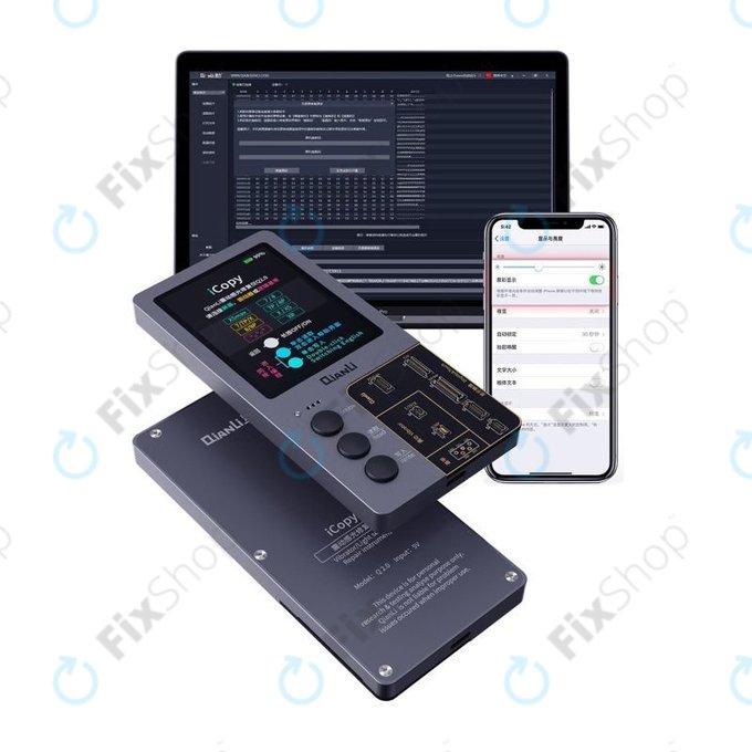 Programator True Tone, czujnika światła, wibracji i tester baterii (iPhone 7 – 11 Pro Max), QianLi iCopy Plus 2.2