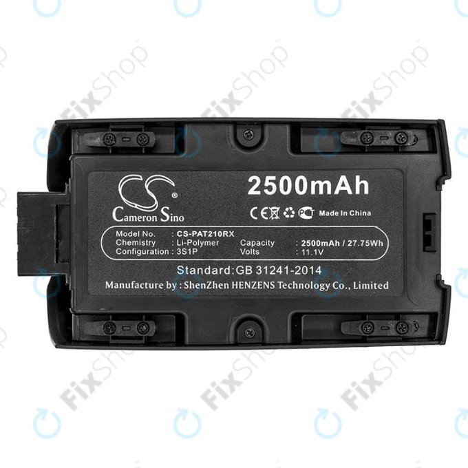 Bateria do Parrot Bebop 2, Parrot Bebop 2 Pro, 2500mAh, Li-Pol, 11.1V, HQ