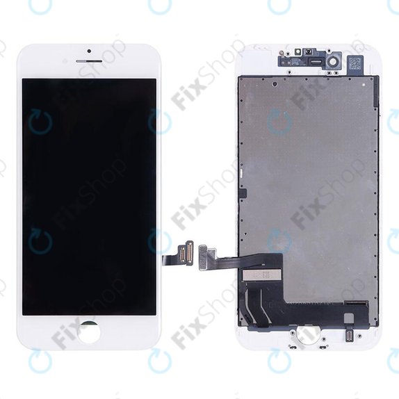 Wyświetlacz dla iPhone 7, White, Ekran dotykowy z ramką, Refurbished