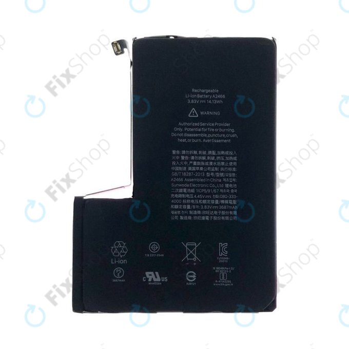 Bateria dla iPhone 12 Pro Max, 3687mAh, A2466, Service Pack