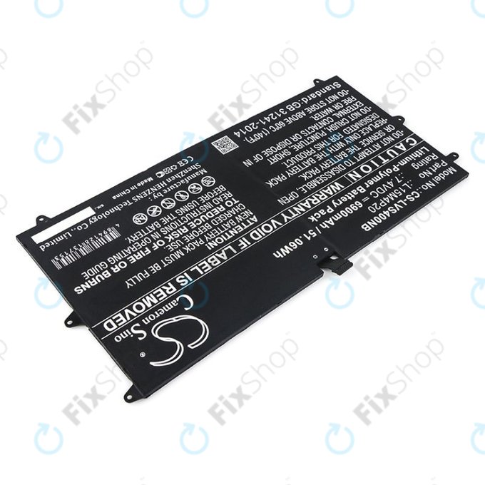 Bateria do Lenovo Yoga 4S, 900S, 6900mAh, Li-Pol, 7.4V, L15M4P20, HQ