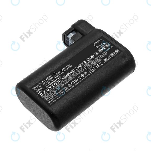 Bateria do AEG RX-seria, Electrolux E, P-seria, S91-0400410-SU2, OSBP72LI, OSBP72LI25, Li-Ion, 7,2V 3400mAh, HQ