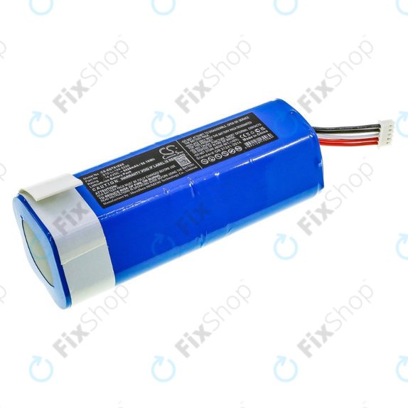 Bateria do Ecovacs Deebot Ozmo-seria, T-seria, N-seria, Yeedi Vac 2 Pro, S10-Li-144-5200, Li-Ion, 14,4V 6400mAh, HQ