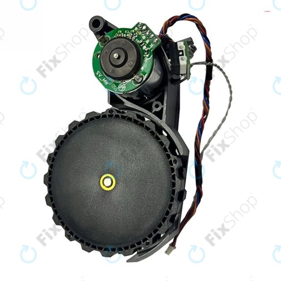 Koło z silnikiem do Xiaomi Roborock S5 Max, S6 Pure, S7, Prawy, Czarny, Black