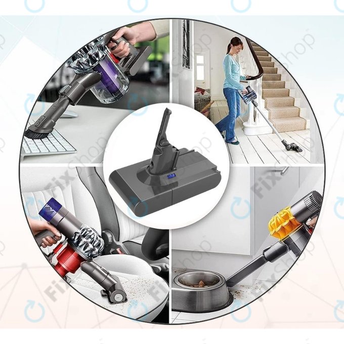 Bateria do Dyson V8, 215681, PM8-US-HFB1497A, Li-Ion, 21,6V 2000mAh
