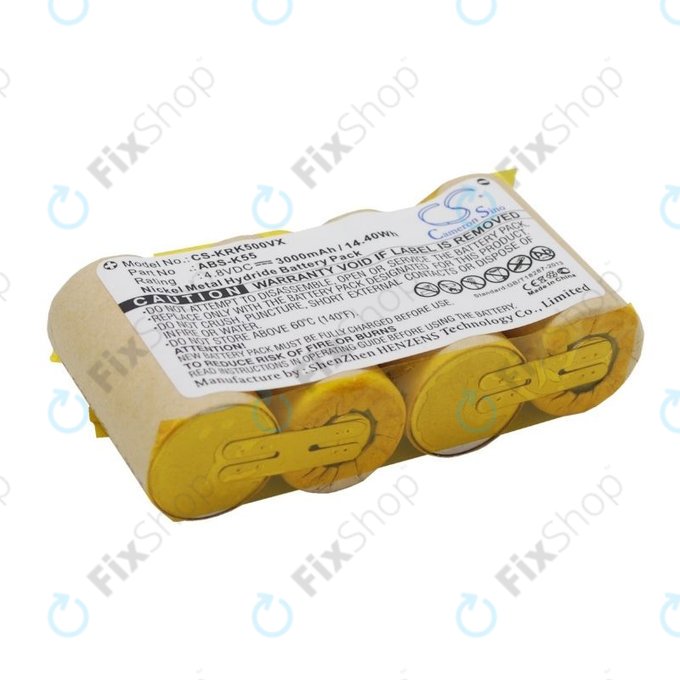 Bateria do Kärcher K50, K85, ABS-K55, Ni-MH, 4,8V 3000mAh, HQ