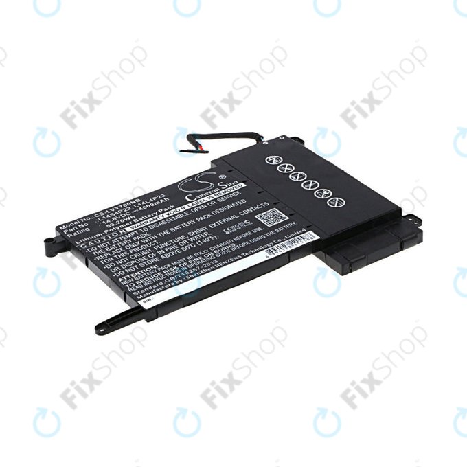 Bateria do Lenovo Eraser Y700, IdeaPad Y700, 4000mAh, Li-Pol, 14.8V, L14S4P22, HQ