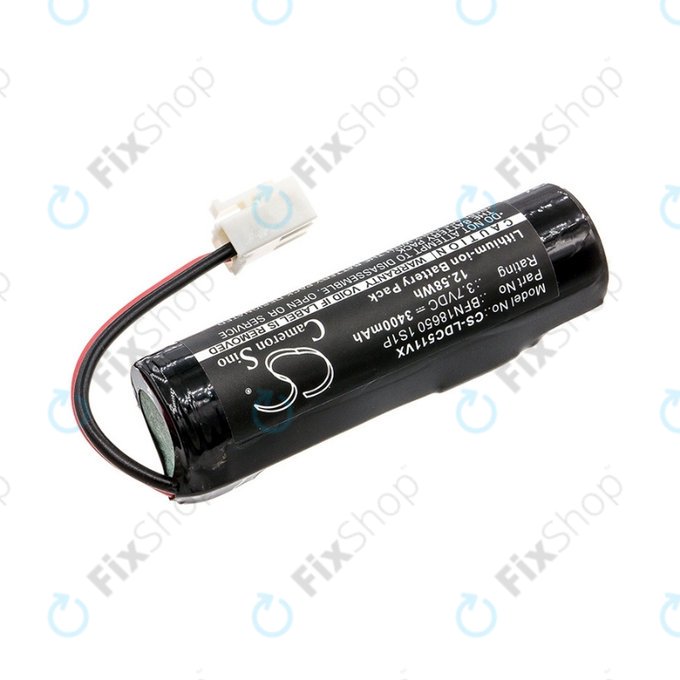 Bateria do Leifheit Dry&Clean 51000, 51002, 51113, 51114, BFN18650, 1S1P, Li-Ion, 3.7V, 3400mAh, HQ