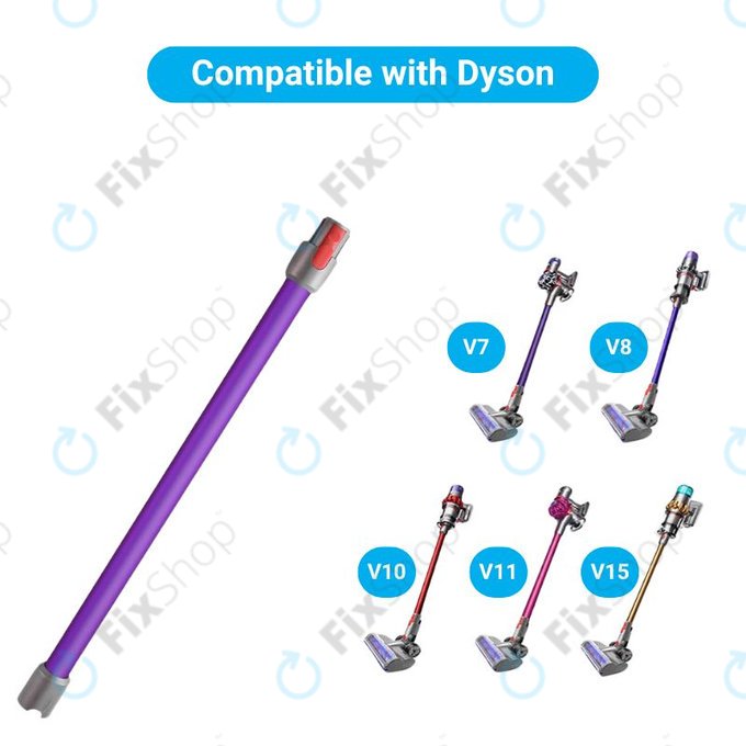 Rura ssąca do Dyson V-series, Outsize, Fioletowy, Purple