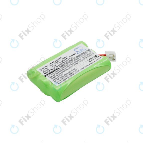 Bateria do Audioline Baby Care V100, 900mAh, Ni-MH, 3.6V, GP100AAAHC3BMJ, HQ