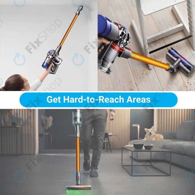 Rura ssaca do Dyson V-series, Outsize, Pomarańczowy, Orange