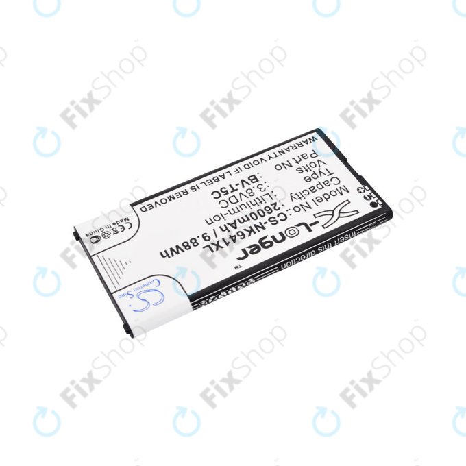 Bateria dla Microsoft Lumia 640, 2600mAh, Li-Ion, 3.8 V, BV-T5C, HQ